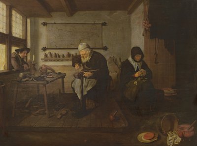 Der Schuster von Quiringh Van Brekelenkam